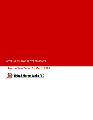 Cover Image for Interim Report March 2026