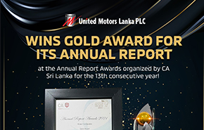 Wins Gold Award for its Annual Report