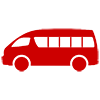 Red Personal Van