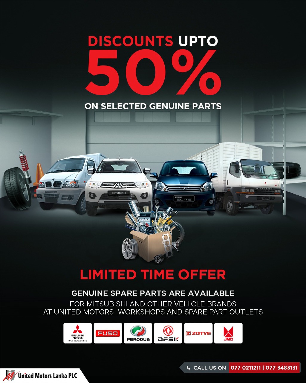 Image for Discounts up to 50% on selected genuine parts